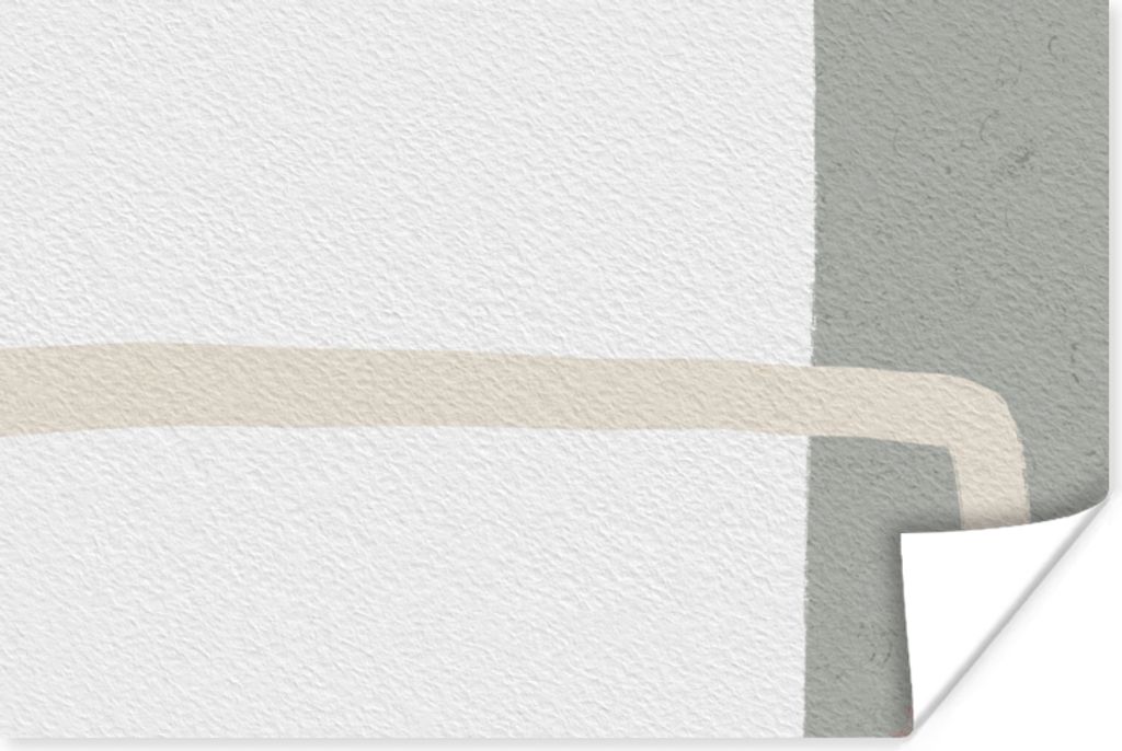 MuchoWow Poster Abstrakt - Minimalismus - Design 60x40 cm - Schlafzimmerdekoration