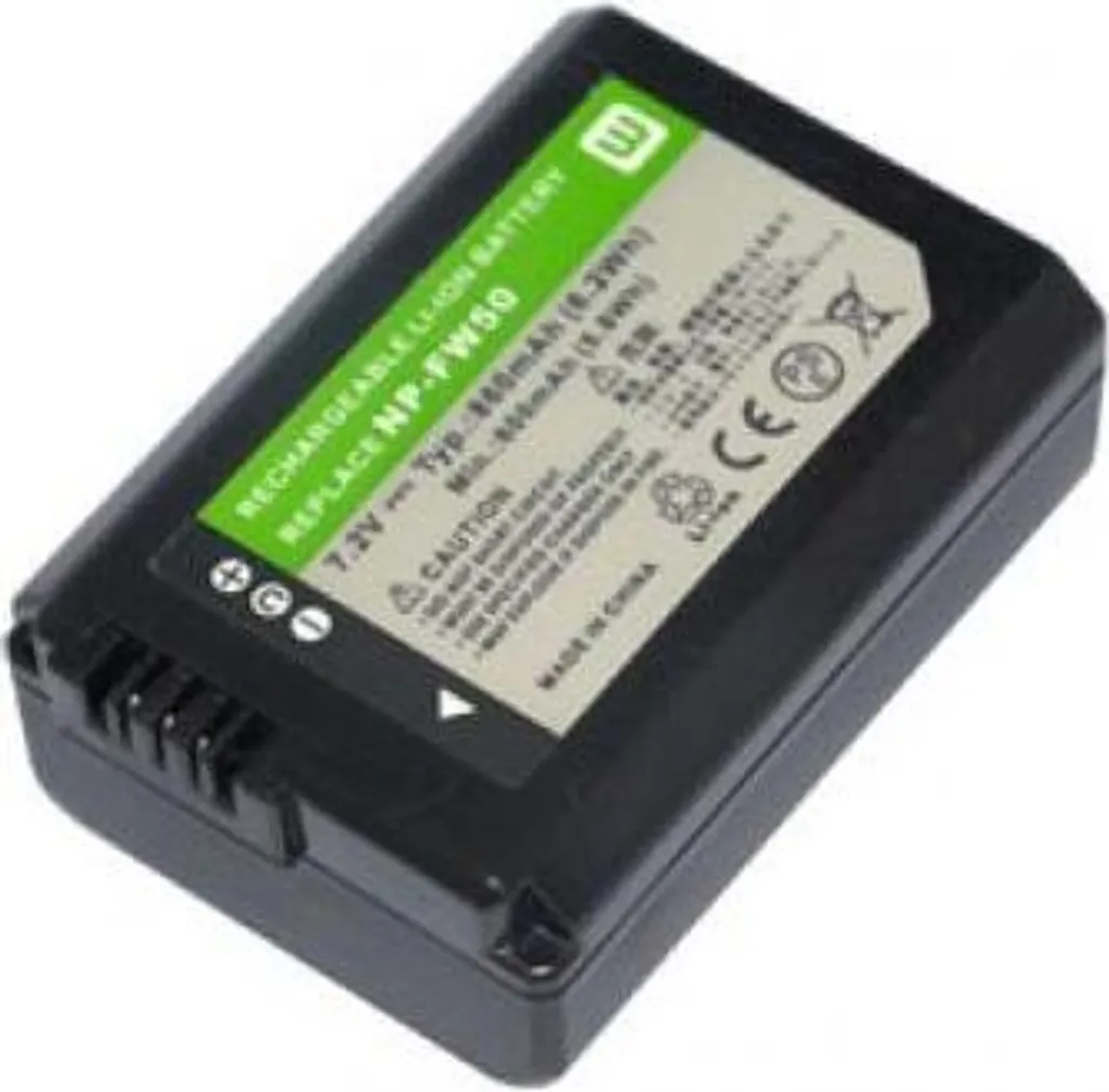 Batteria PowerSmart 860mAh per Sony NEX-F3 NEX-F3K SLT-A33B SLT-A37 SLT-A37Y ILCE-7/B ILCE-7R/B