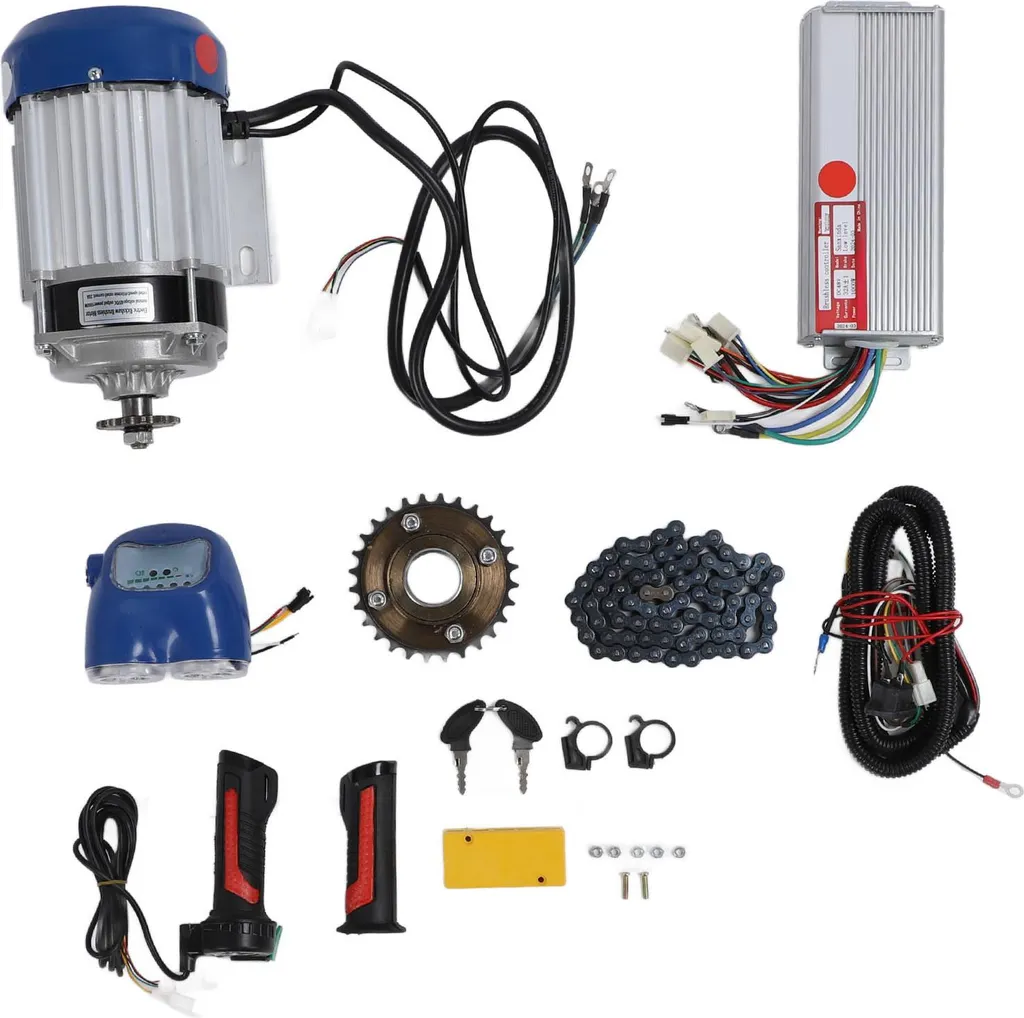 Moteur Électrique 48V 1000W : Kit de Conversion sans Bruit pour Vélo