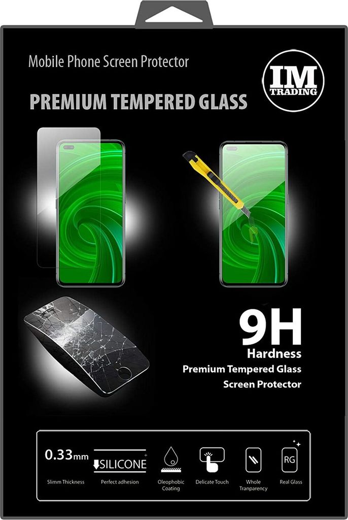 cofi1453 Schutzglas 9H kompatibel mit realme X50 Pro Displayschutzfolie Panzerfolie Passgenau Glas
