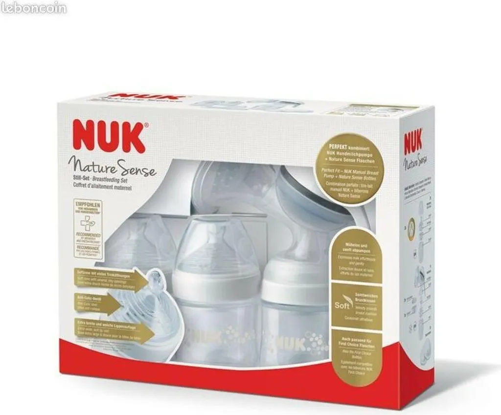 Set per l'allattamento NUK Nature Sense