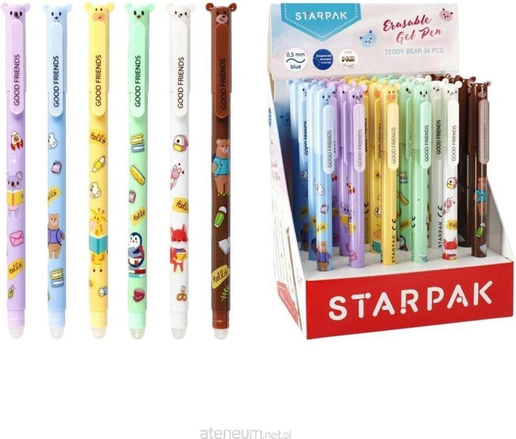 Radierbarer Teddybär-Stift (24 Stck.)