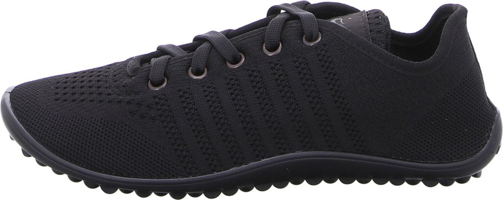 Leguano Sportliche Schnürschuhe Uni 31333736303833 Schwarz Produktbild 1