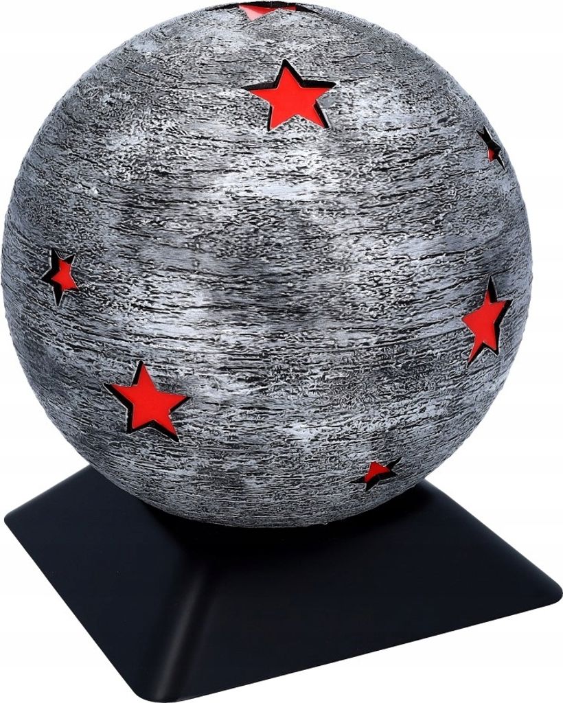 Urne Mit Sternen. Einzigartige Urne Für Menschliche Asche. Urne Aus Edelstahl