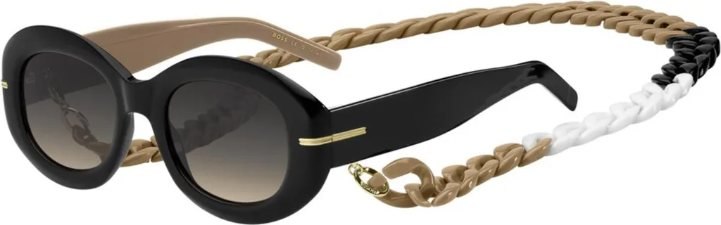 Lunettes de soleil BOSS BOSS1521NS0WM monture rectangulaire pour homme