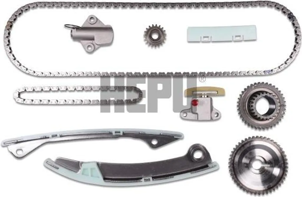 Kit de distribution par chaîne HEPU pour moteurs Renault et Nissan OE