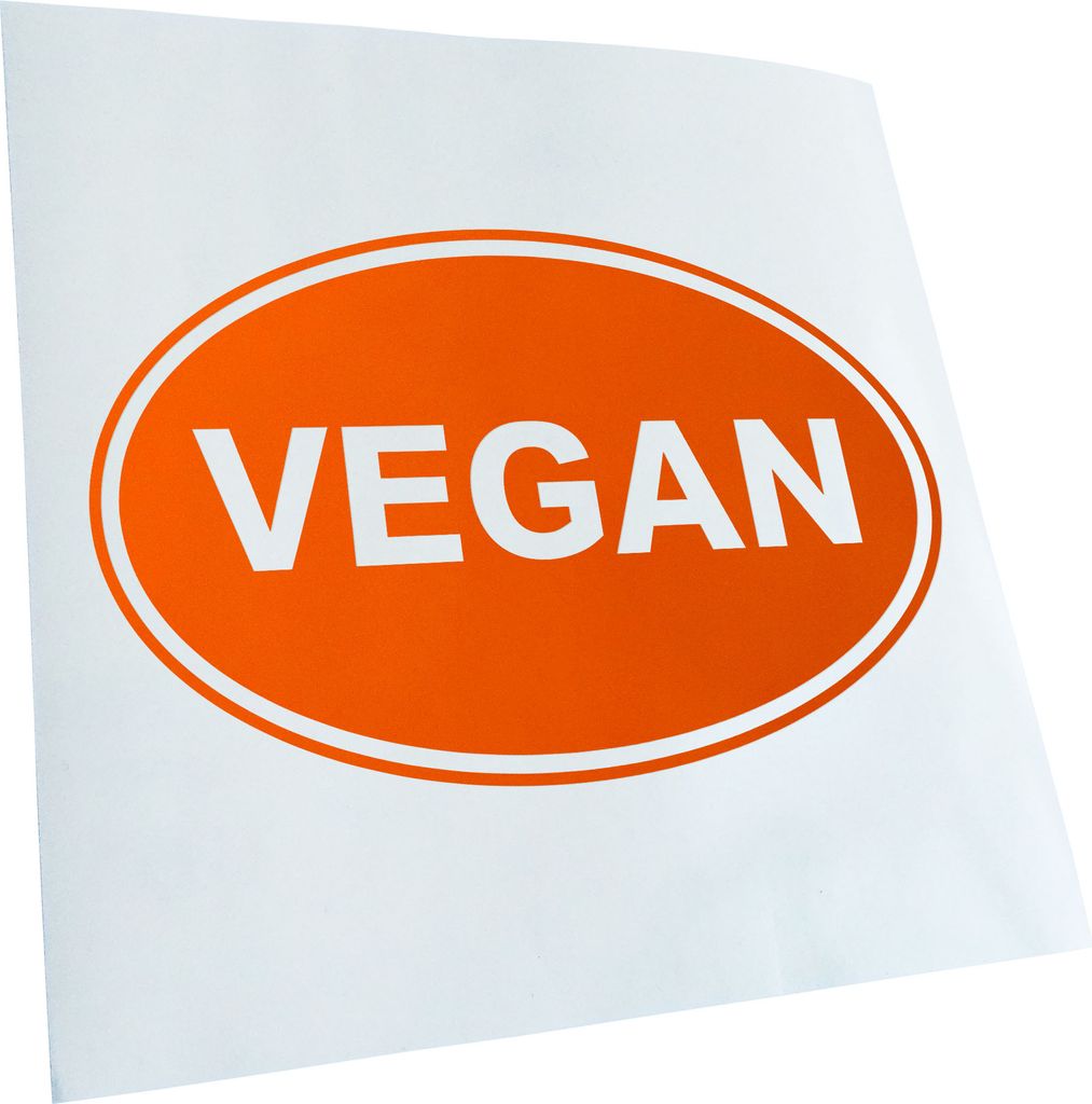 Kiwistar - Autoaufkleber - orange - 40 x 26 cm - Vegan - Heckscheibenaufkleber - Aufkleber für Auto Kfz Fahrrad, LKW, Truck Mofa
