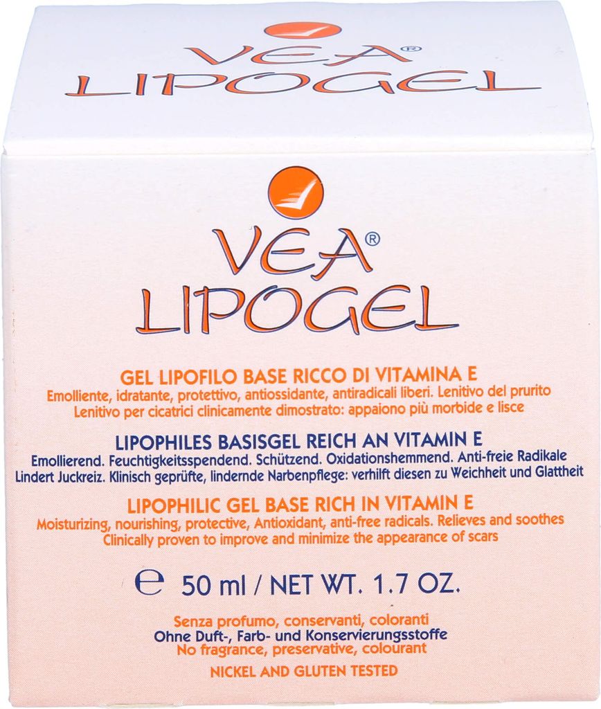 VEA Lipogel Gel de base lipophile, 50 ml de gel Image du produit 