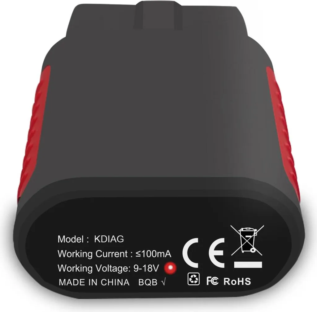 Scanner OBD2 Bluetooth pour effacer les codes défauts ABS SRS