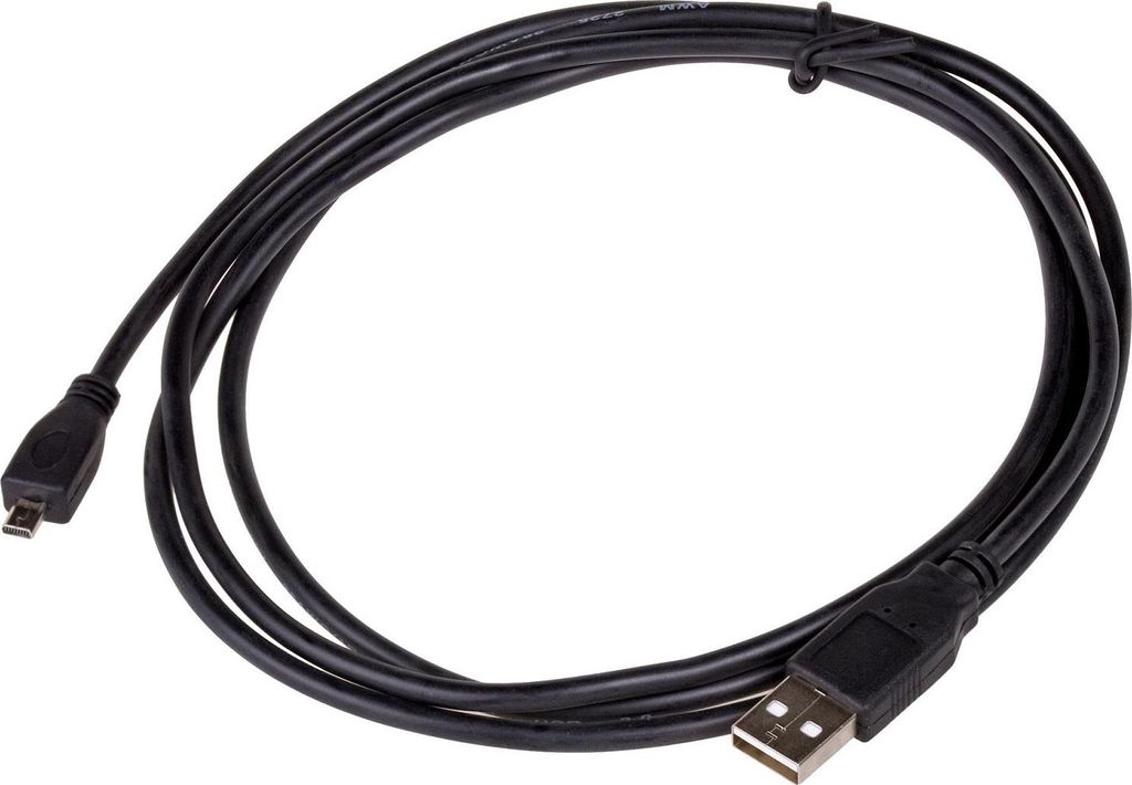 Akyga AK-USB-20, 1,5 m, Schwarz, USB A, UC-E6, Produktbild 