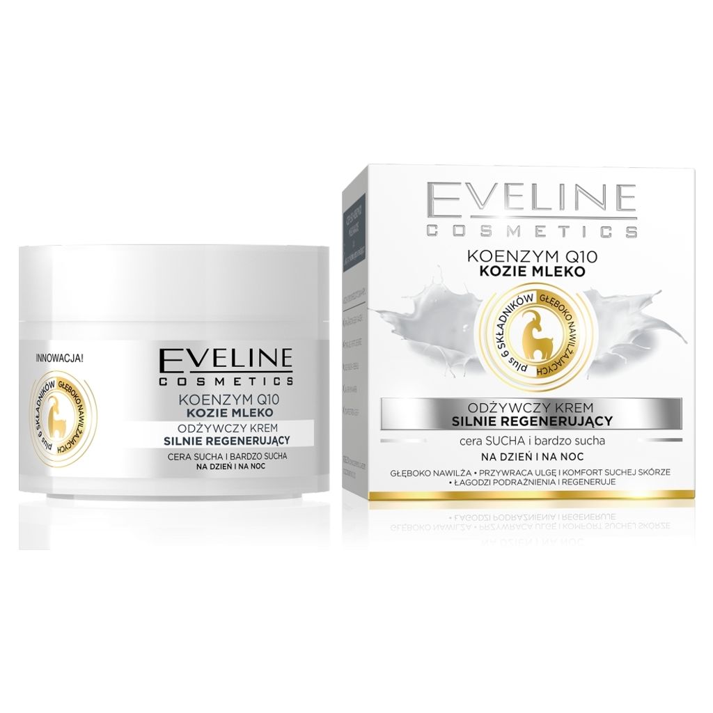 Eveline Cosmetics Koenzym Q10 + Ziegenmilch Nährende Tages- Produktbild 