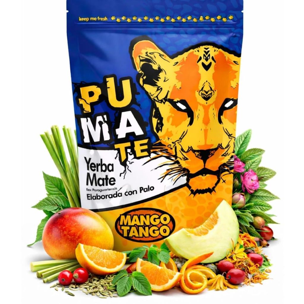 Thé Yerba Mate PumaTe Mango Tango 500 g - Thé Yerba Mate Image du produit 