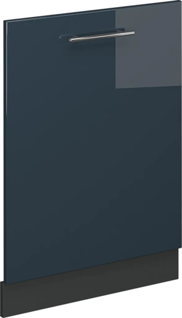 Pannello Lavastoviglie 60cm Vicco Fame-Line Blu Lucido | Cucina Moderna