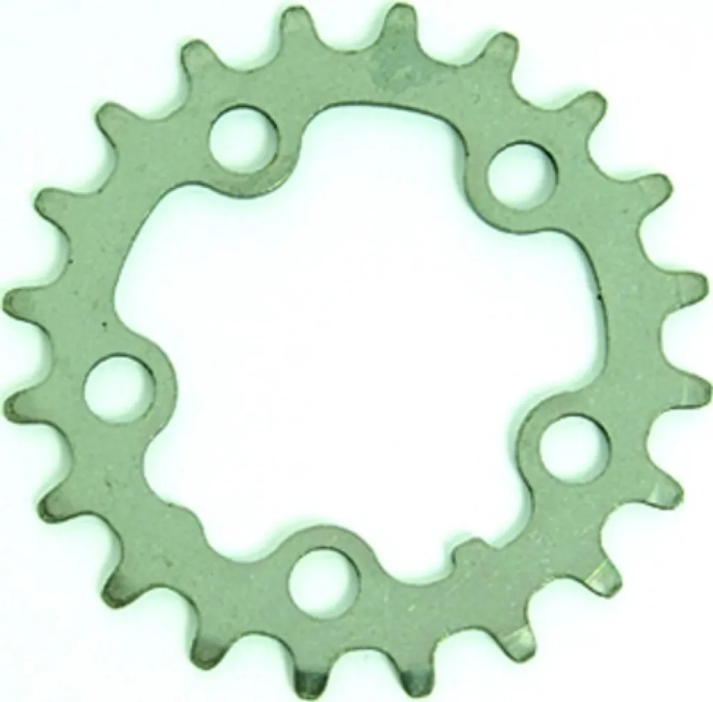 Plateau Stronglight 22 dents acier Sil B. Cr. 58mm pour pédalier VTT