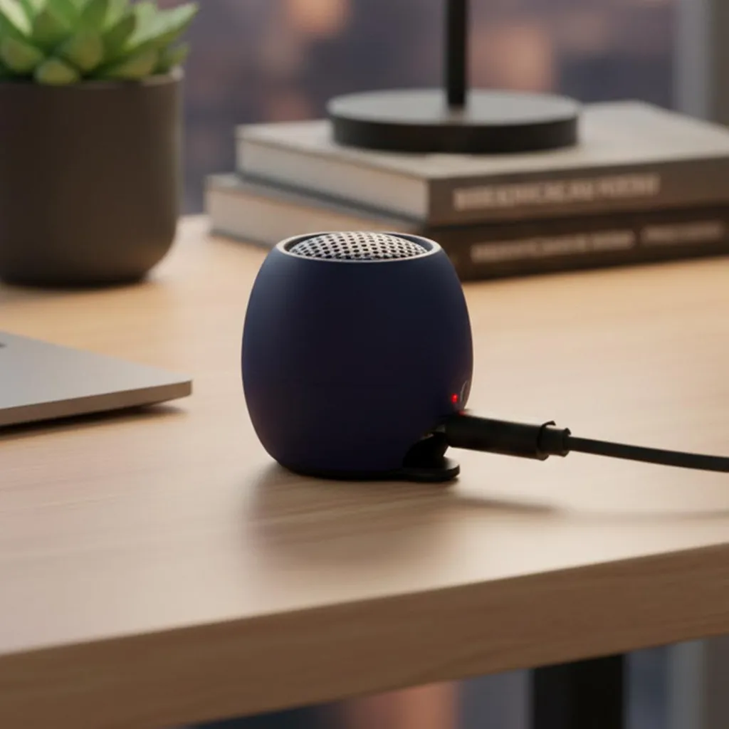 Mini Enceinte Bluetooth BOOMPODS Zero Noir Atlantic Son 360 Portative