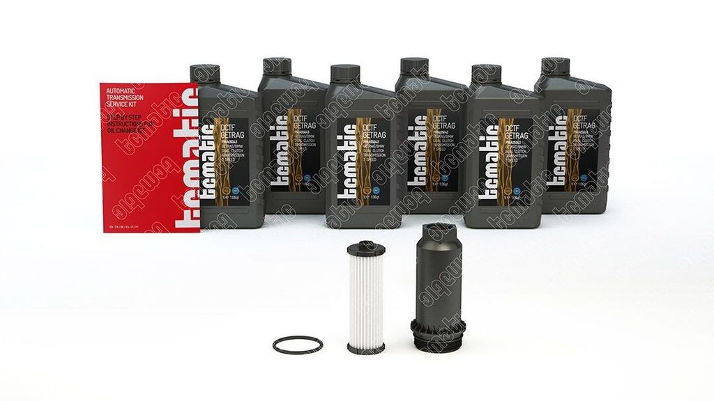 TCMATIC Ölwechselkit für Automatikgetriebe Satz Doppelkupplungs 6 Gang 6L für FORD FOCUS III Turnier 6DCT450 MPS6 POWERSHIFT