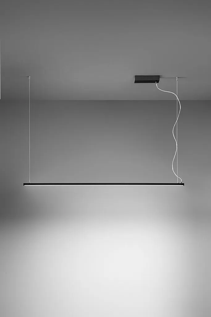 Suspension LED 35W Perenz Design Moderne Noir Mat Technologie CCT