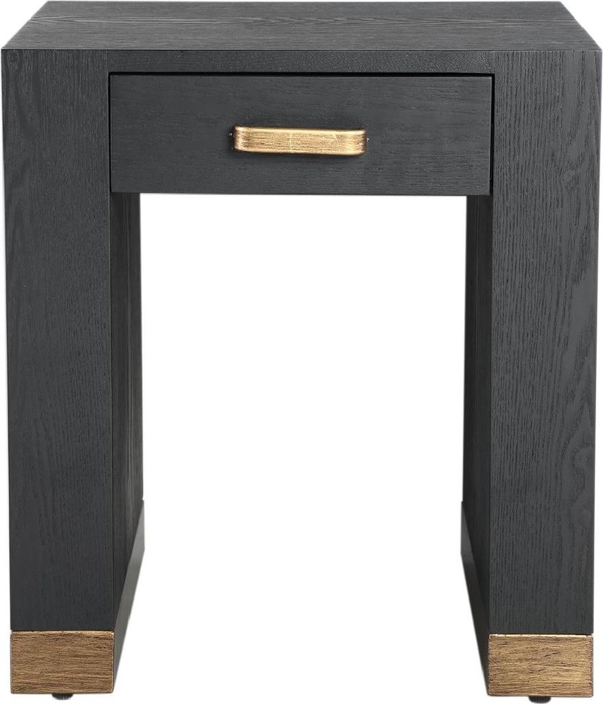 PTMD - Tiess Beistelltisch - Schwarz - 45x45x50cm