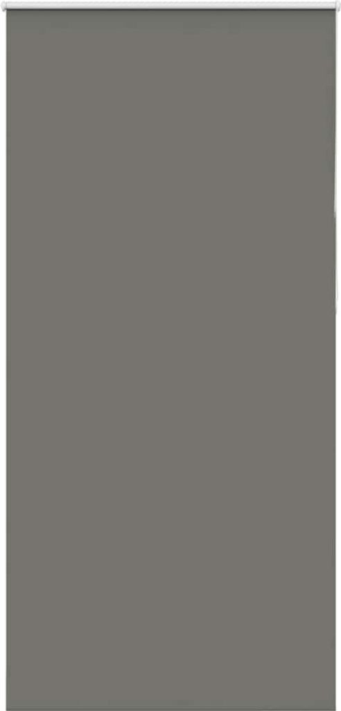Maison Exclusive - Verdunkelungsrollo Grau 115x210cm Stoffbreite 110,7cm Polyester