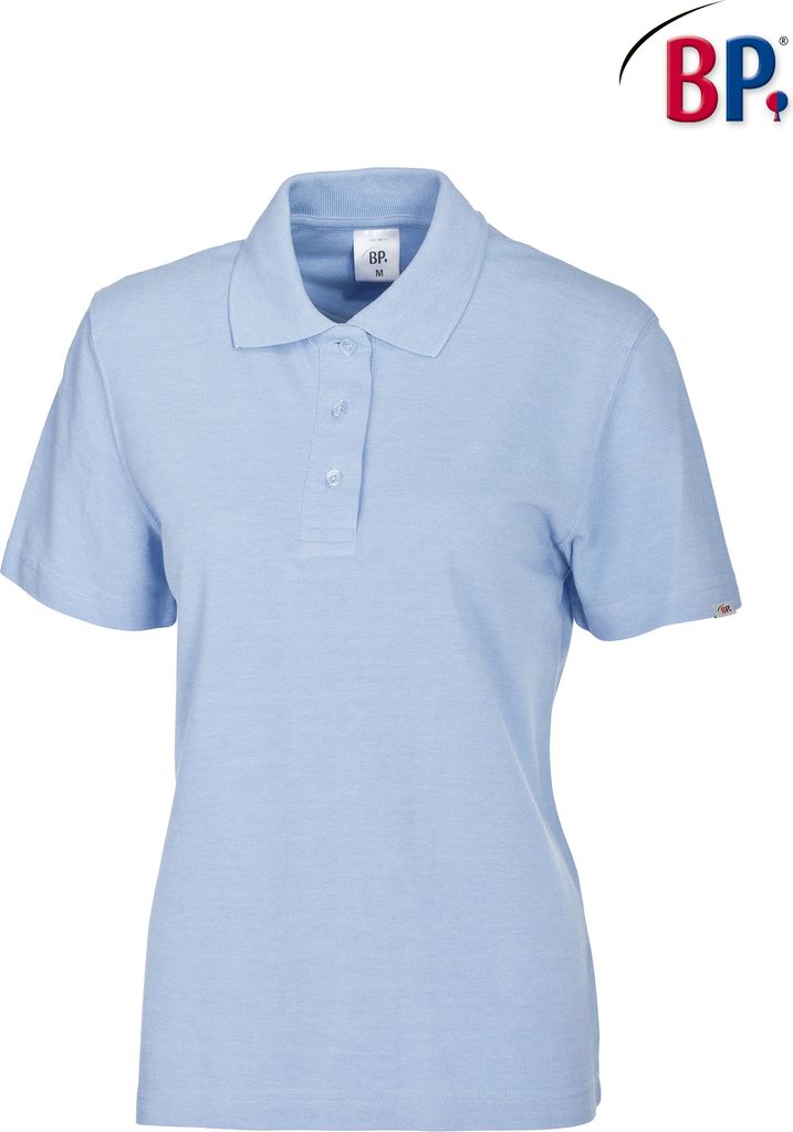 BP Damen-Poloshirt - hellblau - M