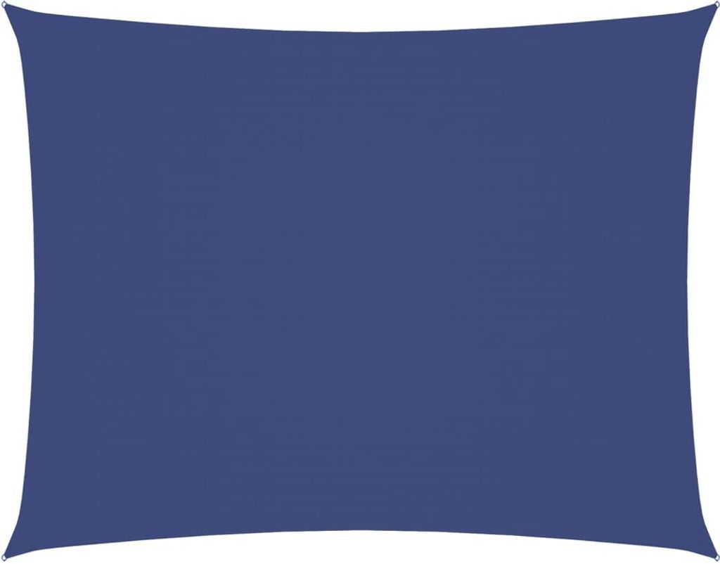 Sonnensegel Oxford-Gewebe Rechteckig 4x5 m Blau