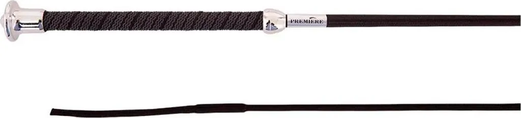Premiere Gemini Dressage Crop Nero 130 cm Nero 130 cm