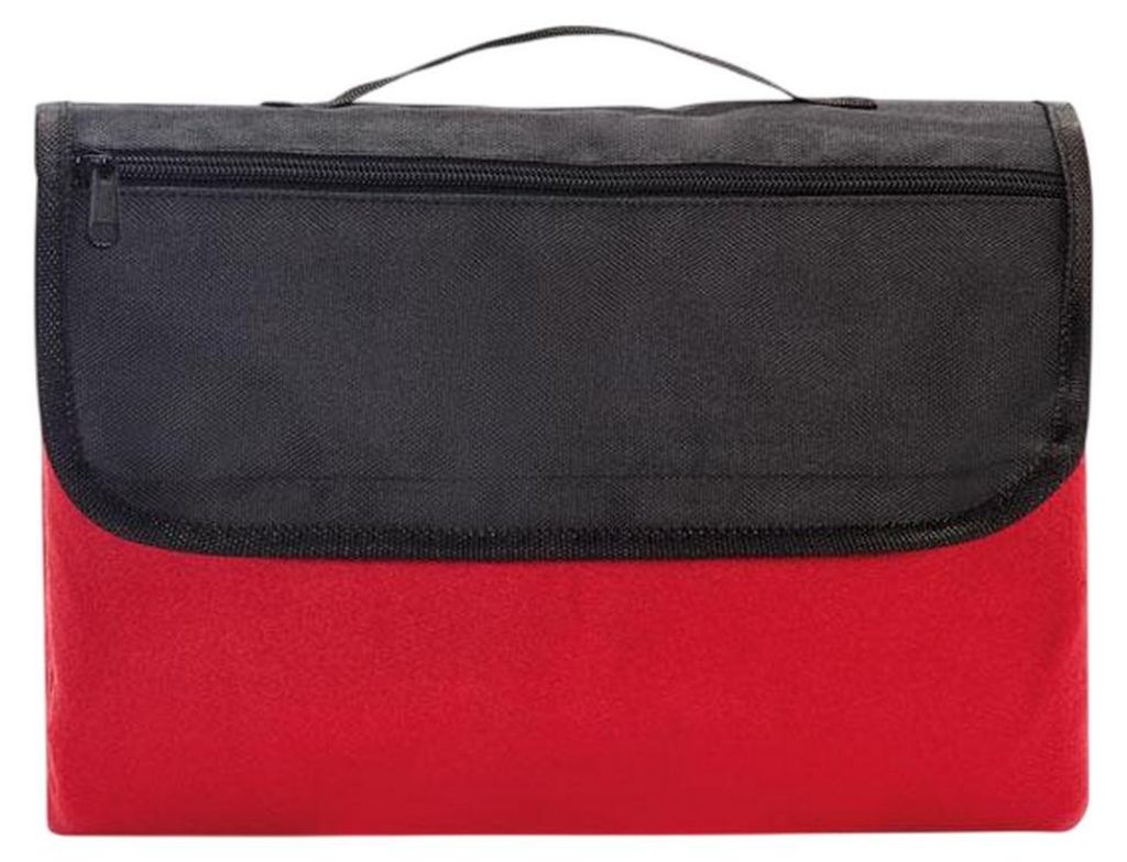 MidOcean - "Costa" Picknick-Decke, Dickes Fleece MO2075 (Einheitsgröße) (Rot)