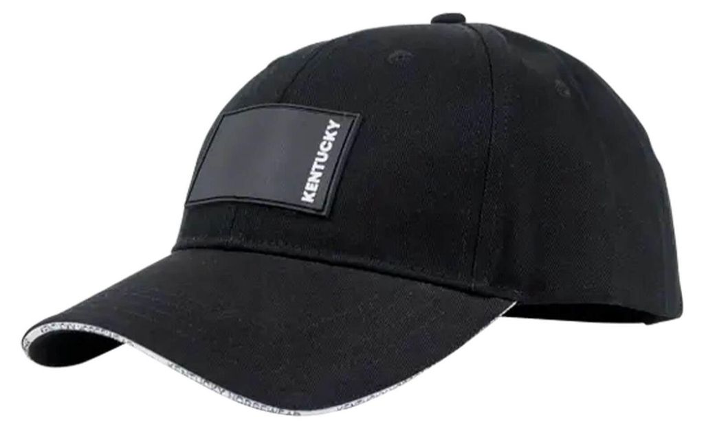 Kentucky Horsewear Kappe Rubber Logo Schwarz Produktbild 
