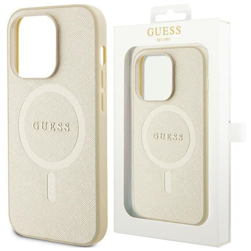 Guess Guhmp15Mpsahmcb Iphone 15 Plus 6.7"" Złoty/Gold Produktbild 