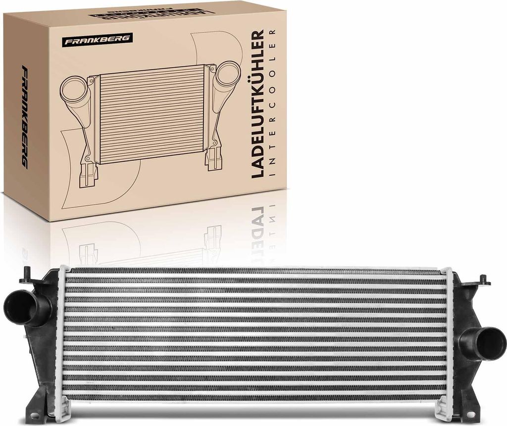 Frankberg 1x Ladeluftkühler Turbokühler für Land Rover Defender LD L316 2007-2016 2.2L 2.4L