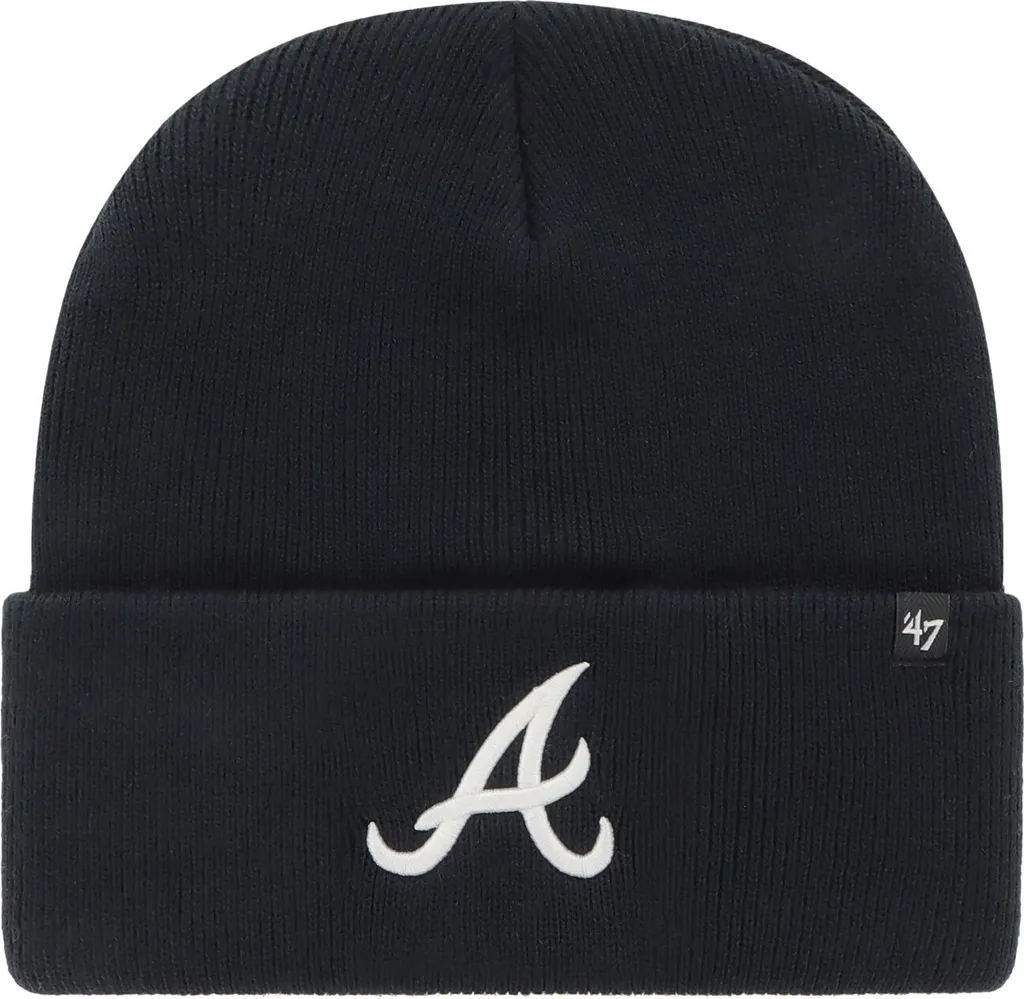 Bonnet Anti-Froid Atlanta Braves Navy 47 Brand - Confort Thermique Doux