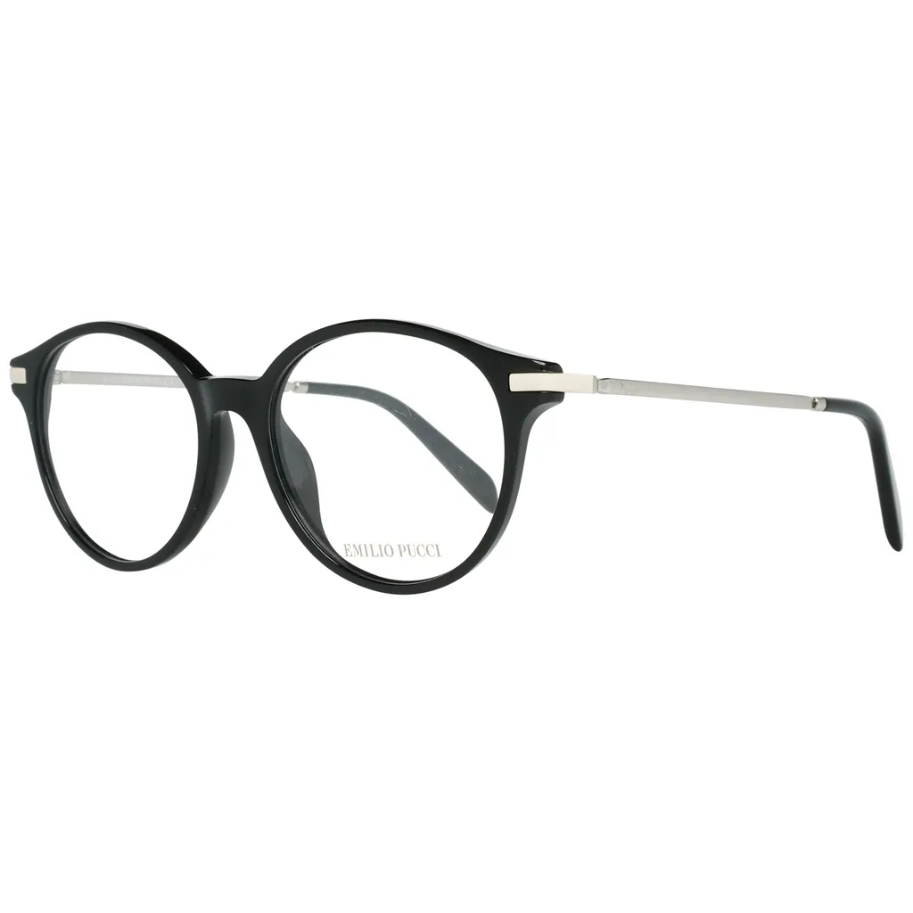Lunettes de soleil PUCCI EP5105 52001 : Monture Luxe en Acétate Noir