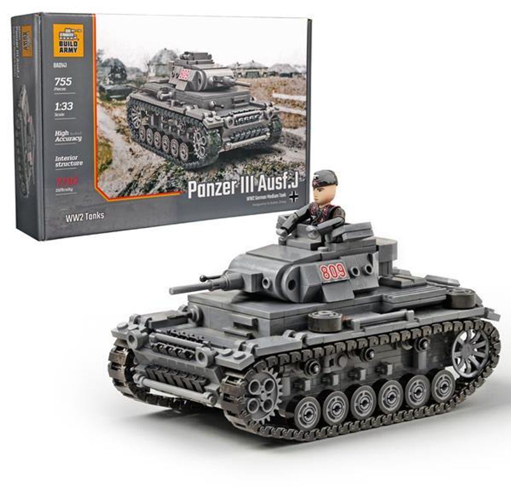 Build Army BRM-00141: Panzer III Ausf. J Productafbeelding 
