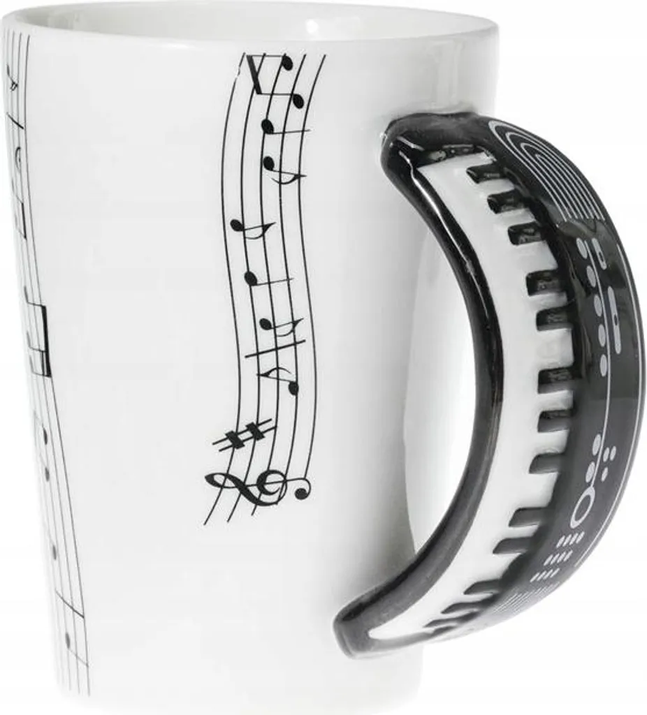 Tasse de musicien Cadeau Clavier 330ml - Céramique Haute Résistance
