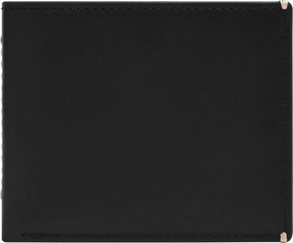 Portafoglio Fossil Westover Bifold in Pelle Nera - Idea Regalo Uomo