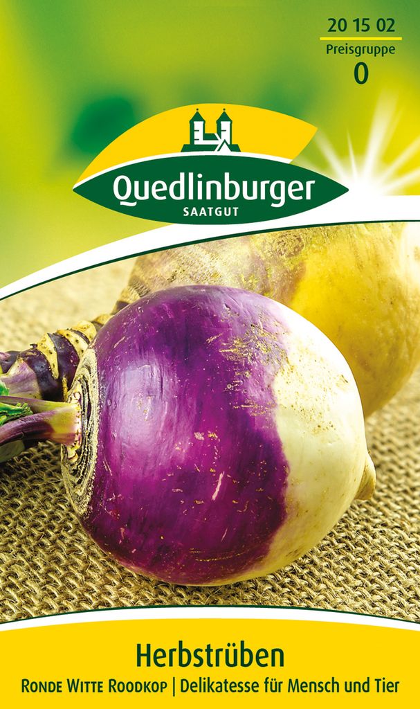 Quedlinburger Saatgut - Herbstrübe - Samen - 201502 Produktbild 