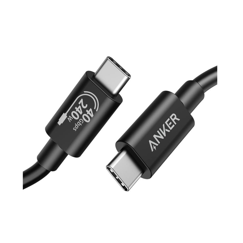 Anker 515 Câble USB-C vers USB-C (USB4) Noir Image du produit 