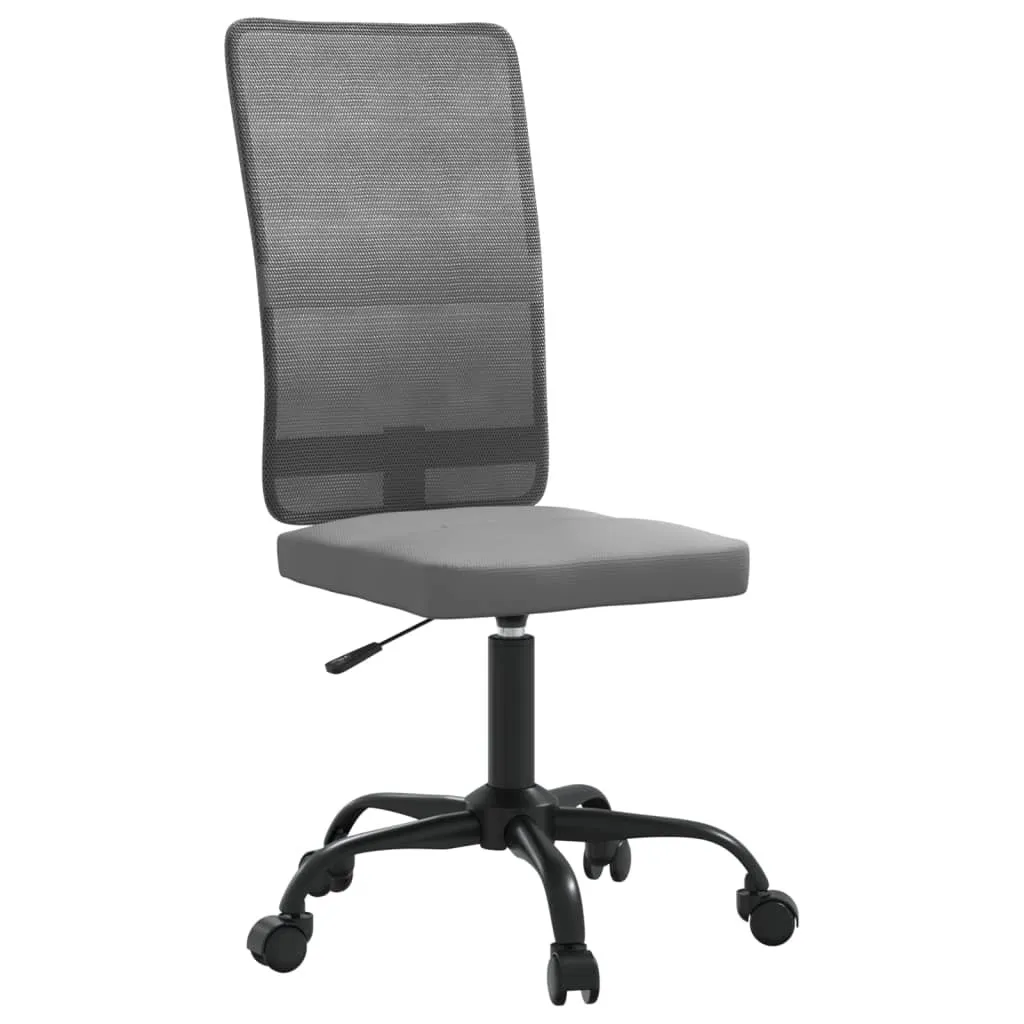 Sedia Scrivania Ergonomica Grigia: Regolabile e Traspirante per Smart Working