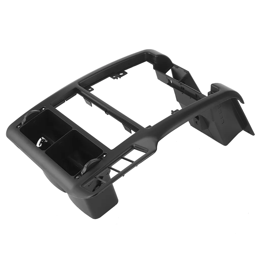 Grille d'aération centrale en ABS noir durable pour CADDY MK2 - 3