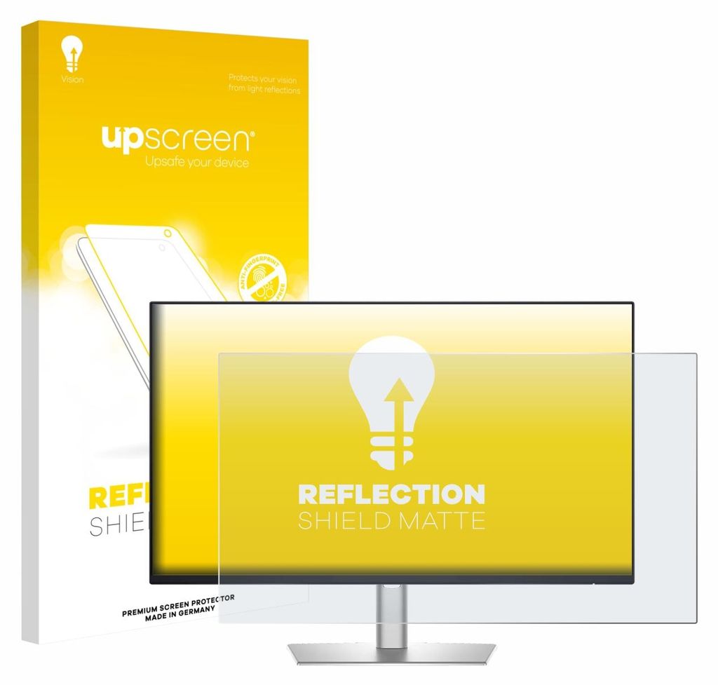 upscreen Schutzfolie für Dell Professional P2426H Displayschutz Displayschutzfolie Folie Matt Entspiegelungsfolie
