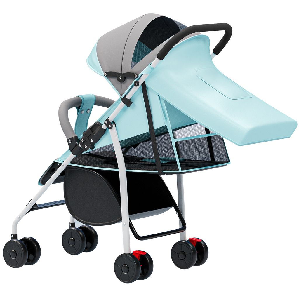 Buggy Kinderwagen verstellbare Rückenlehne Leicht mit Produktbild 