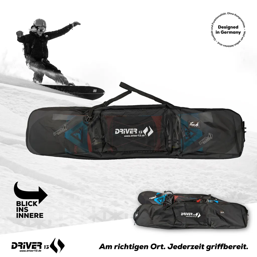 Sac de snowboard voyage idéal pour transporter votre planche de 178cm