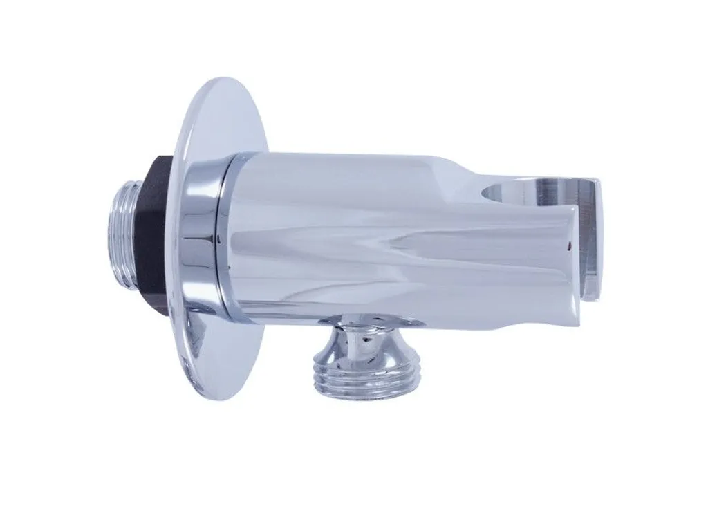Slezák-RAV MD0614R Supporto Doccia Ottone Cromato con Uscita Tubo