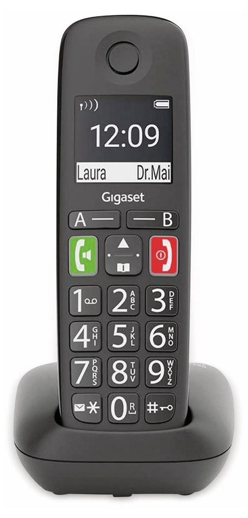 Gigaset E290 schwarz Produktbild 