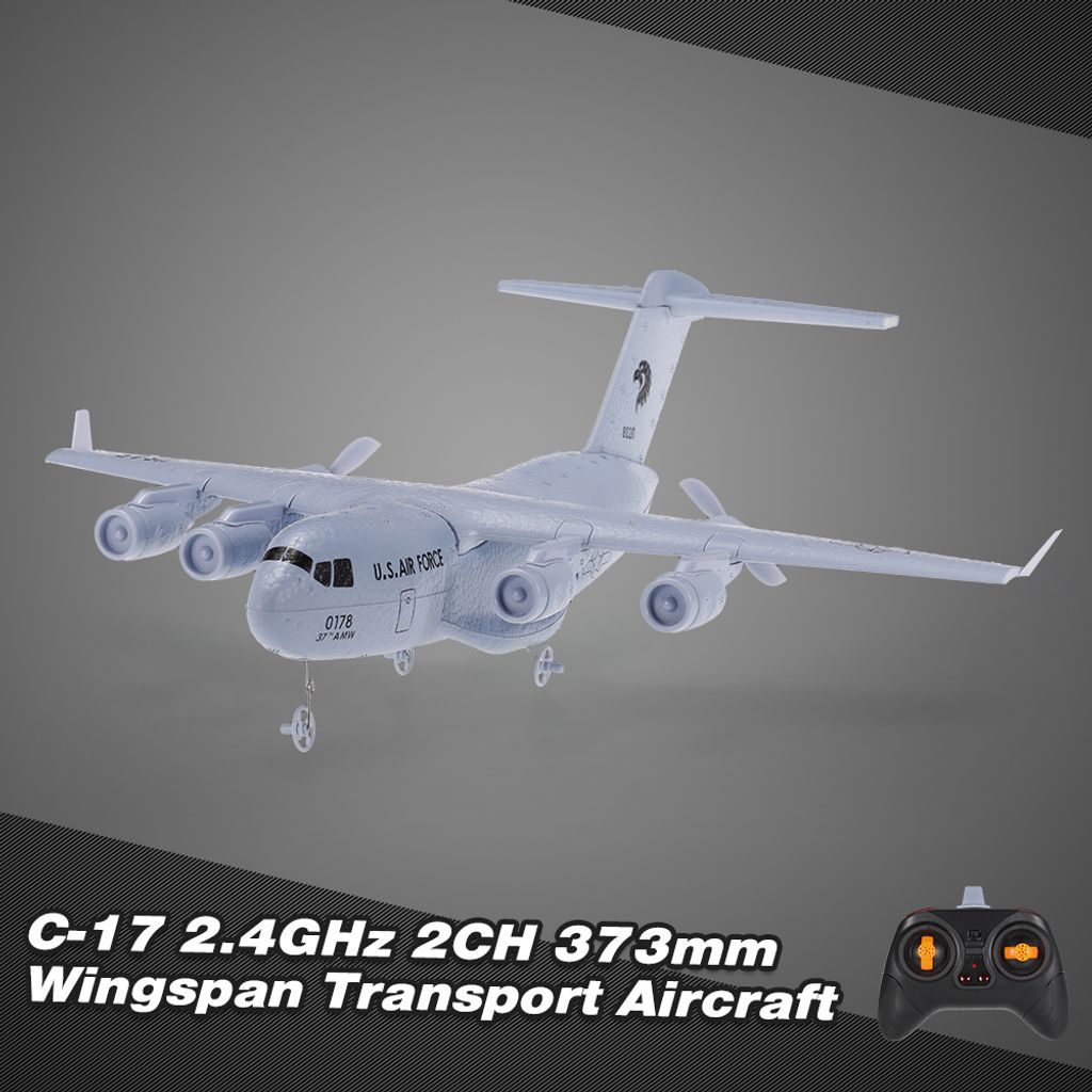 C-17 RC Flugzeug 373mm Spannweite 2,4 GHz 2CH Produktbild 