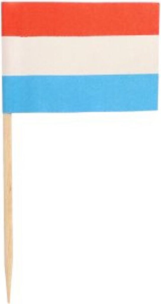Papstar Deko-Picker Niederlande 8cm 500 Stück