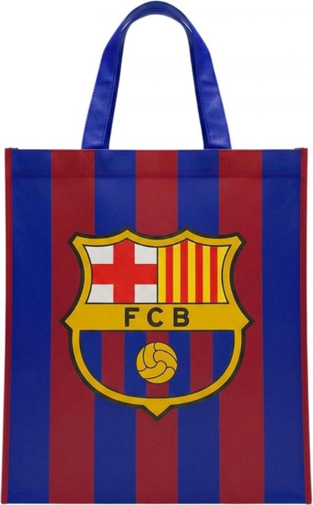 FC Barcelona Einkaufstasche Shopping Bag 32x38 cm B9040 Mehrfarbig