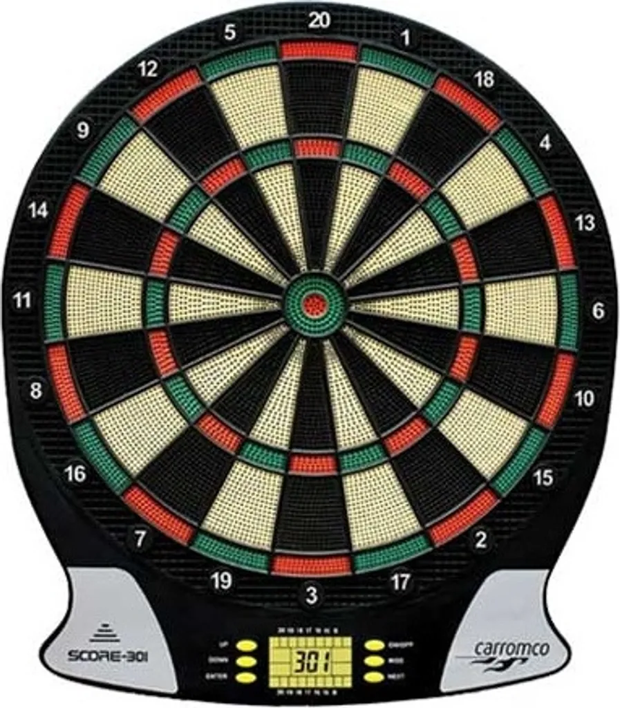 Carromco 301 Electronic Dartboard - Rivivi l'Emozione del Pub a Casa