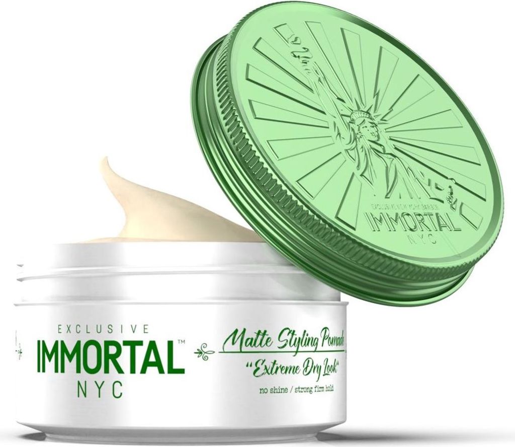 Pommade capillaire IMMORTAL - EFFET EXTRÊMEMENT MAT - 150 Image du produit 