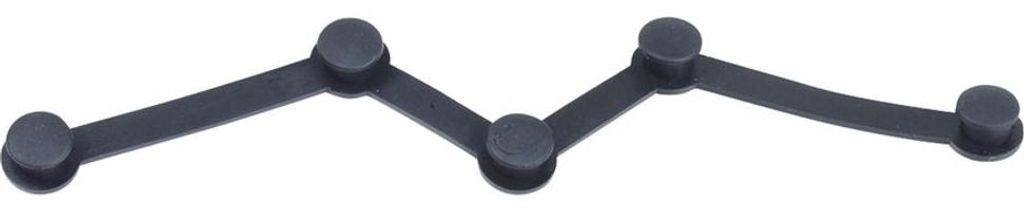 Edelrid Ultralight Work Plug in Kit (VPE 10 Stück) - Ersatz- und Zubehörset für ULTRALIGHT WORK Helme, Farbe:000 no color
